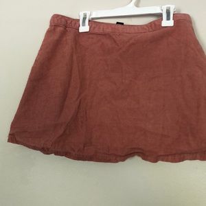 FOREVER 21 Los Angeles pink corduroy skirt